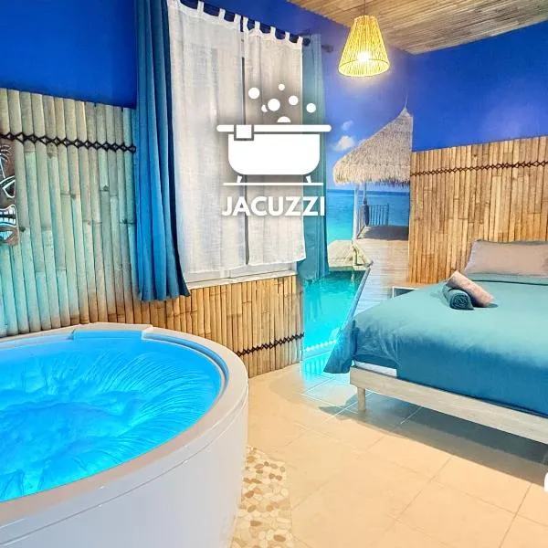 Narbnb - BORA-BORA SUITE - Jacuzzi - Centre - Clim，位于纳博讷的酒店