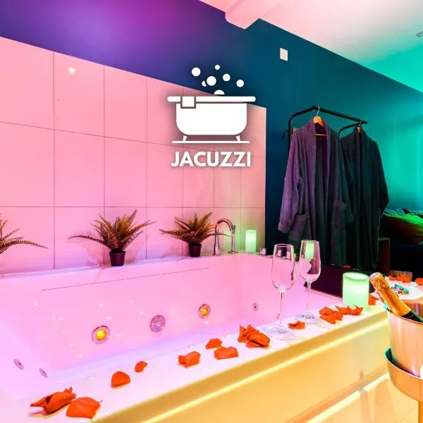 Narbnb - EDEN SUITE - Jacuzzi - Parking - Clim，位于纳博讷的酒店