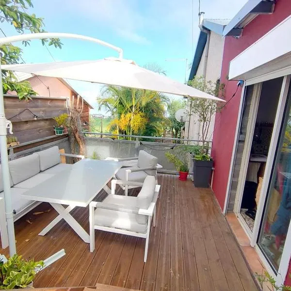 Apartment Fleur De Canne，位于La Saline的酒店