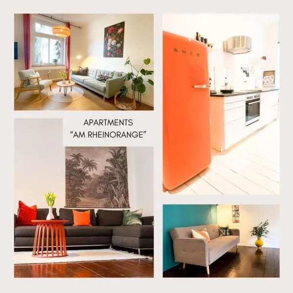 Apartments "Am Rheinorange", Netflix & Prime，位于杜伊斯堡的酒店