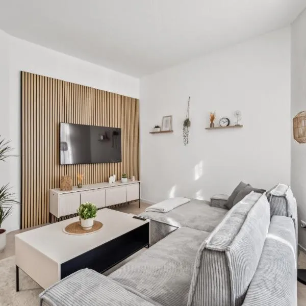 Helle, gemütliche Wohnung in Zentrumsnähe，位于马格德堡的酒店