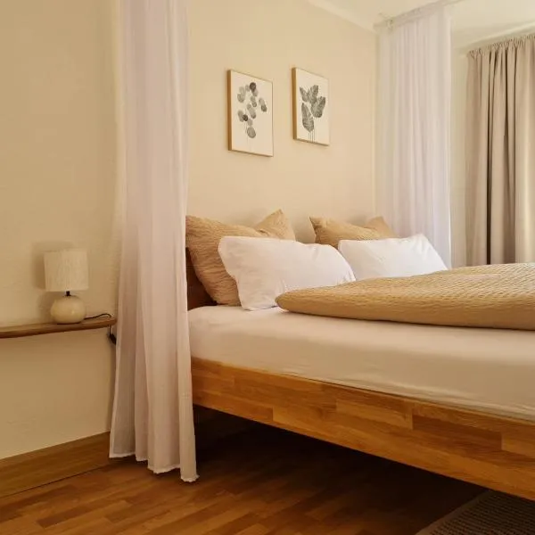Ferienwohnung Liliensteinblick am Elberadweg，位于柯尼希施泰因易北的酒店