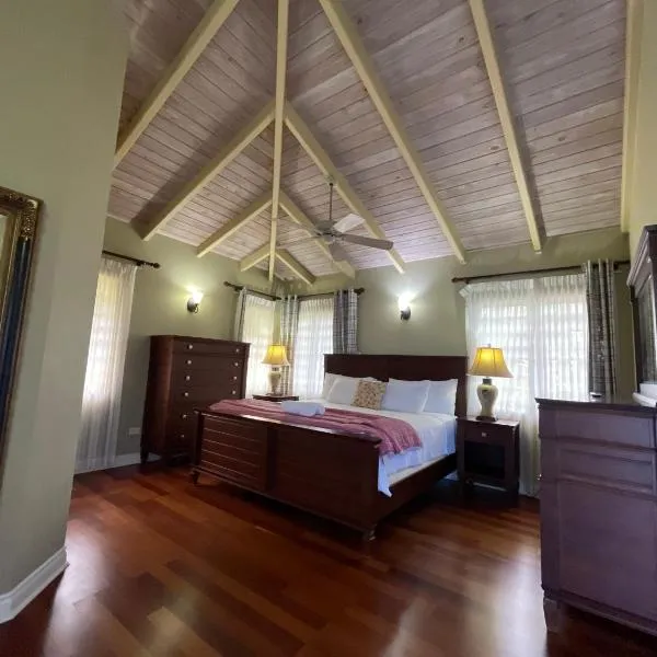Luxury Spacious Villa with Aircon and Pool Table，位于Olveston的酒店