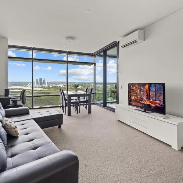 Luxury Retreat 2BR with Stunning Harbour Bridge & City Views，位于悉尼的酒店
