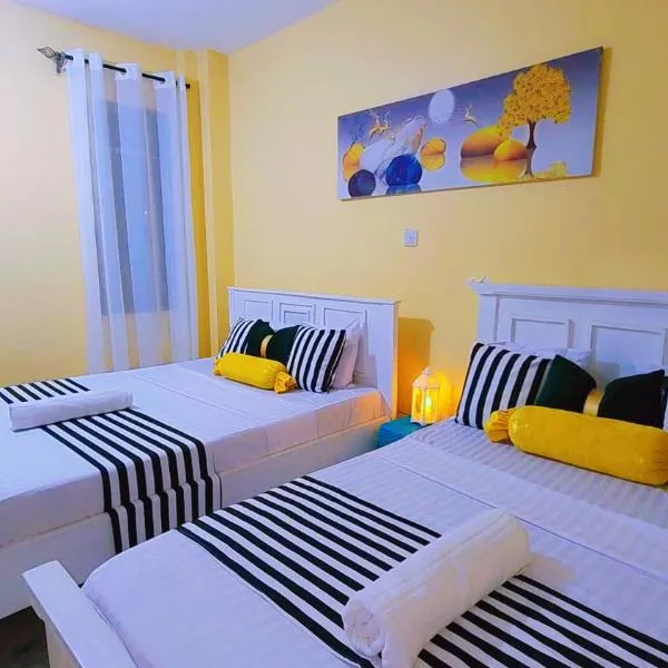 Marvel Homes Two Bedroom Air-Bnb Mombasa Bamburi，位于班布里的酒店