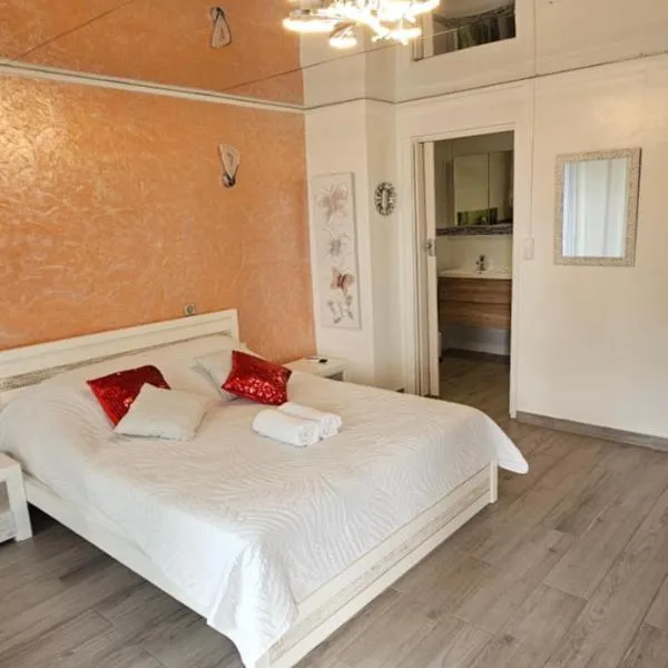REVE BLEU DreamS PARADISE STUDIOS CONFORT ET SUITE BAIGNOIRE，位于勒迪亚芒的酒店