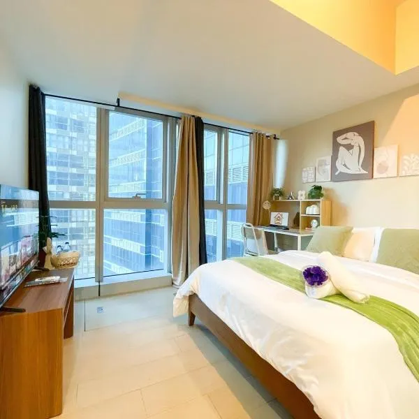 Premium BGC 1BR Near Grand Hyatt #upt119h，位于马尼拉的酒店
