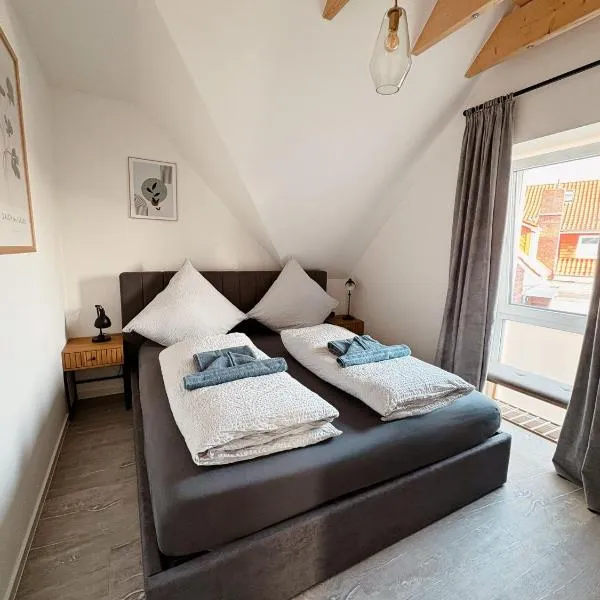 Ferienwohnung KÖÖK Küstentraum - Modern, Balkon, Strandnah, Maisonette，位于纽哈灵吉塞尔的酒店