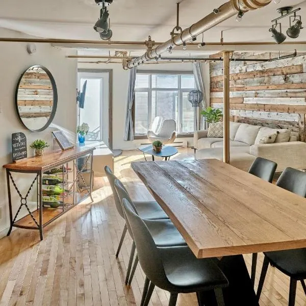 Lion's Den // Spacious 1500 sqft (2 WC) - Downtown，位于魁北克市的酒店