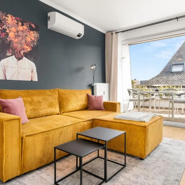 JASPER - Balkon, BBQ, PS5, Flexbetten - Zentral & 15min in Willingen，位于布里隆的酒店