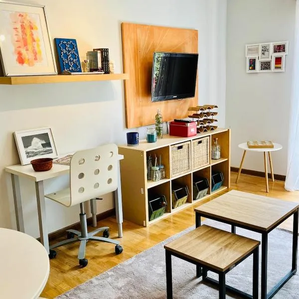 Apartamento en Comillas-Garden Apartment in Comillas，位于柯米拉斯的酒店