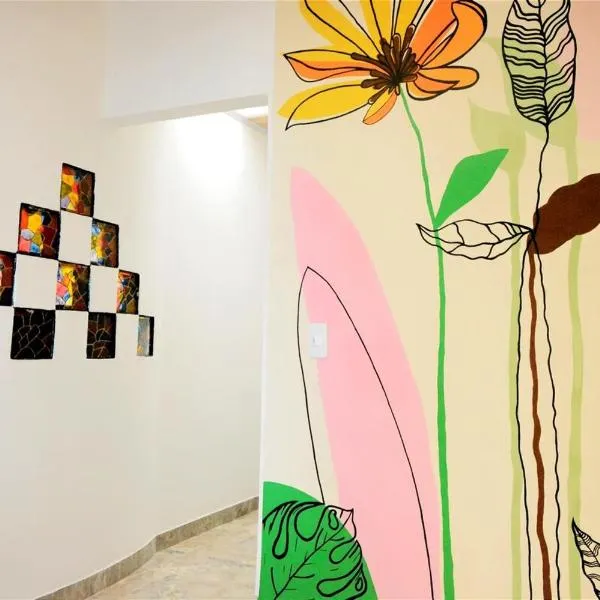Apto 301 - Remodelado, iluminado y buena vista - Casa Orquídeas，位于富萨加苏加的酒店
