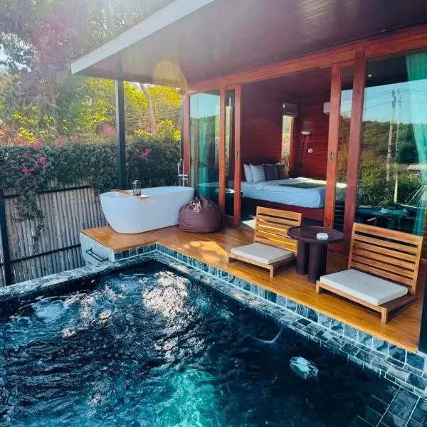 Phuzita Kohlarn-ภูศิตา เกาะล้าน，位于格兰岛的酒店
