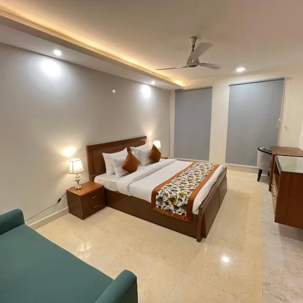 Green Park Haven Hauz Khas Couple Friendly New Delhi，位于新德里的酒店