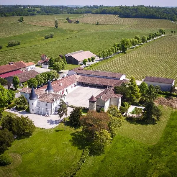 Chambres d'hôtes du Château de Seguin，位于Lignan-de-Bordeaux的酒店