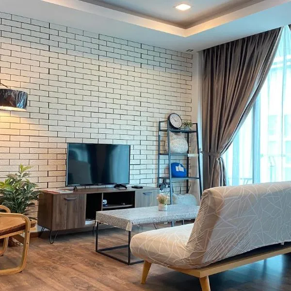 3BR Jazz Suites Vivacity Megamall Kuching Sarawak，位于古晋的酒店