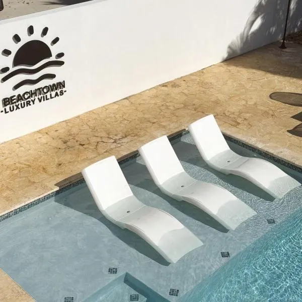 Beachtown Luxury Villas Apt 102，位于Aguacate的酒店