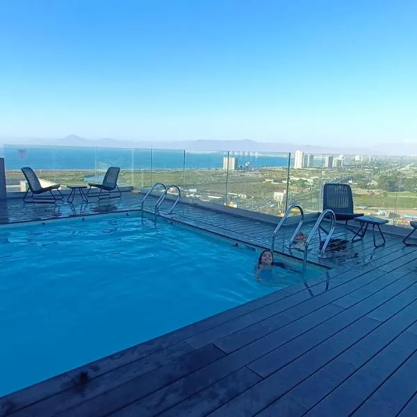 Departamento nuevo Santa Rosa del Mar, familiar, bien iluminado y cerca de todo, con estacionamiento gratis，位于科金博的酒店