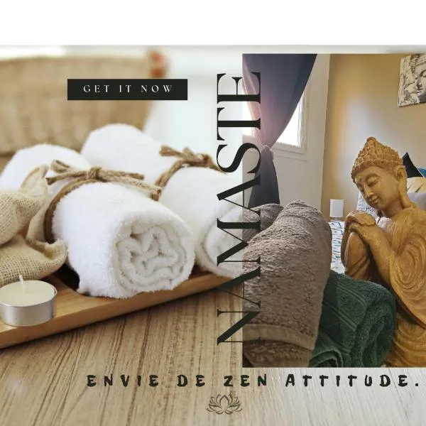 LE NAMASTE Charmante maisonnette climatisée de 45 m2，位于Brasles的酒店