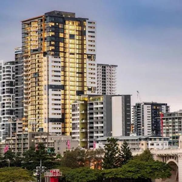 River View Apartment South Brisbane，位于布里斯班的酒店
