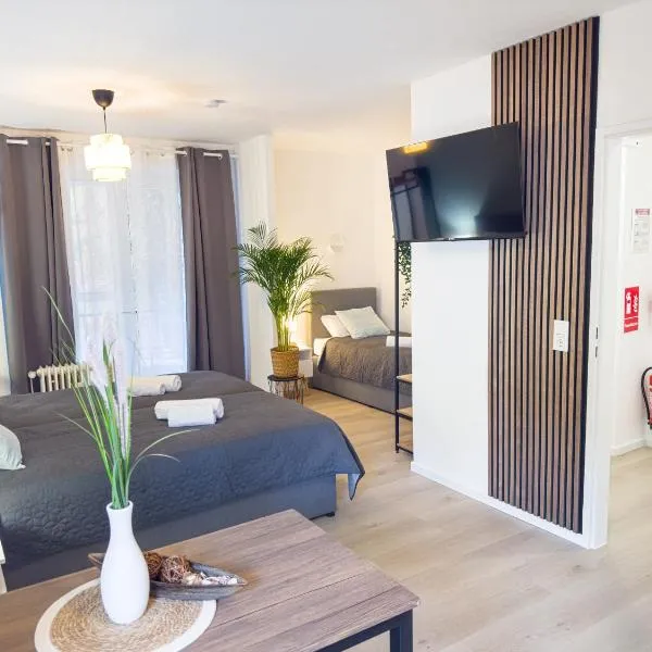 ImmoStay S#Ferienhaus - mit Balkon & WiFi，位于不莱梅的酒店