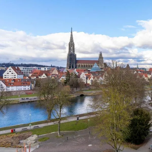 PLAZA Premium Parkhotel Neu-Ulm，位于乌尔姆的酒店