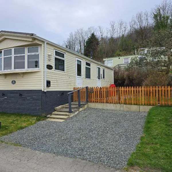 Wonderful 2 bedroom mobile home，位于阿伯里斯特威斯的酒店