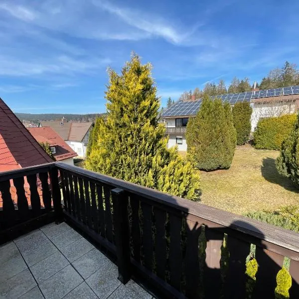 Ferienwohnung Jägersruh，位于菲希特尔贝格的酒店