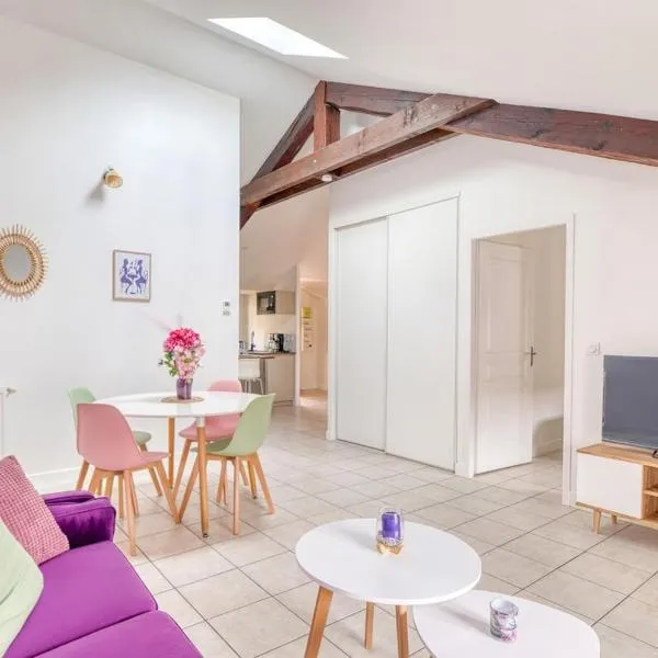 Charmant T3 Cosy - Plein centre ville，位于Montluel的酒店