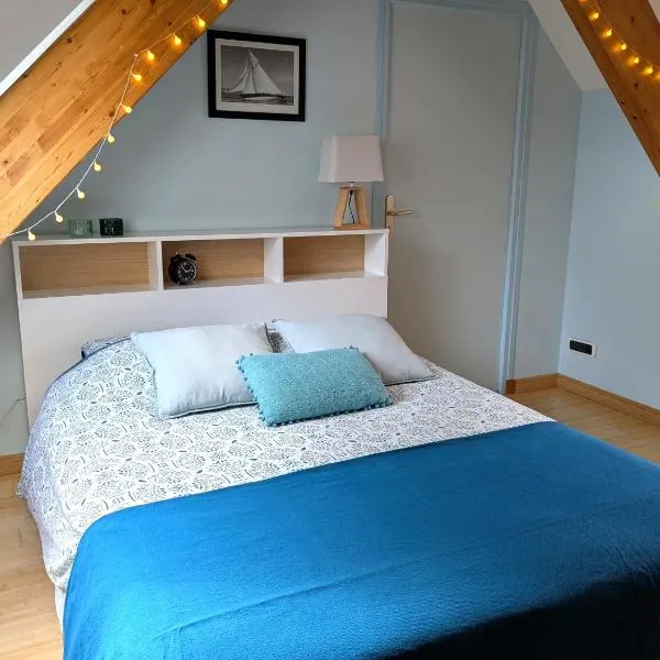 Duplex vue mer tout confort a la Croix Paqueray，位于卡罗莱的酒店