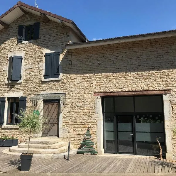 Gîte du Myocastor，位于Graye-et-Charnay的酒店