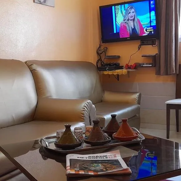 APPARTEMENT TAMAZIGHT Ensoleillé，位于Inezgane的酒店