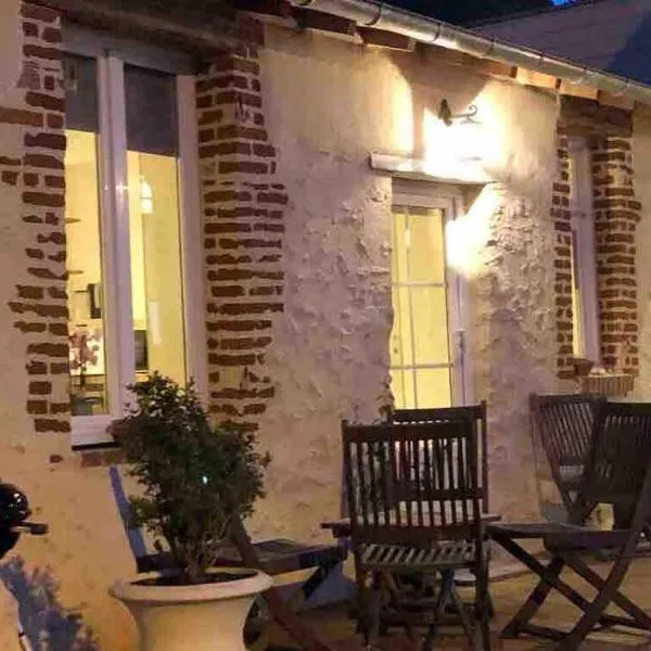 Charmant studio classé, 5 mn de Blois，位于维讷伊的酒店