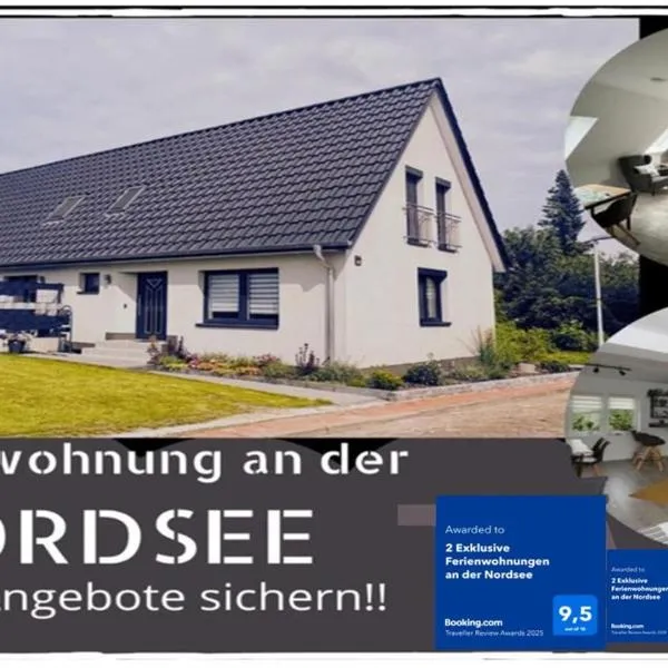 2 Exklusive Ferienwohnungen an der Nordsee，位于不来梅港的酒店