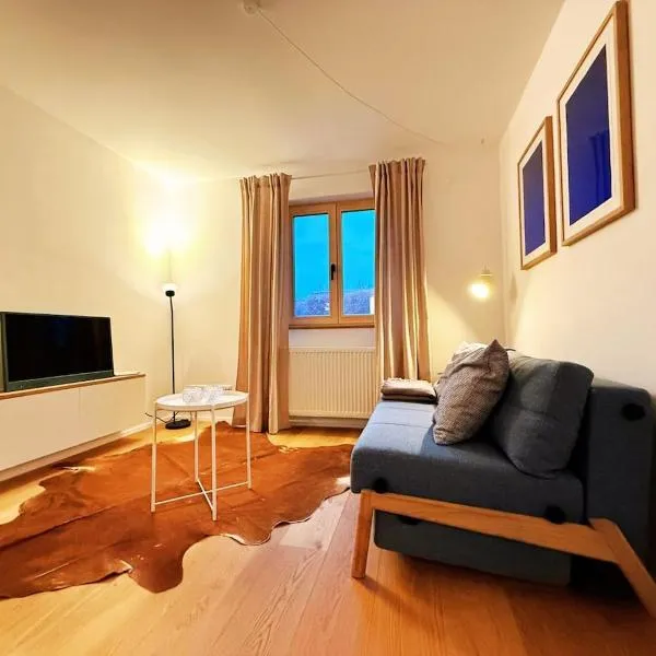 Charmantes Apartment - für 2-4 Personen - modern, ruhig, Parkplatz，位于帕绍的酒店