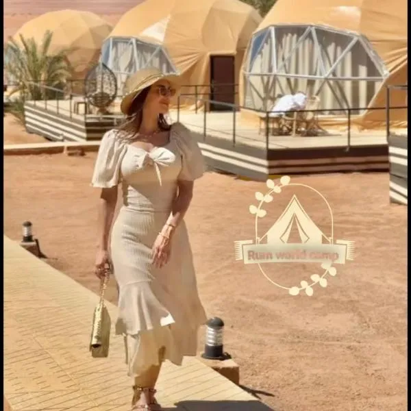 RUM WORLD BUBBLE lUXURY CAMP，位于瓦迪拉姆的酒店