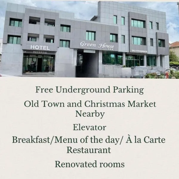 Hotel Green House，位于克拉约瓦的酒店