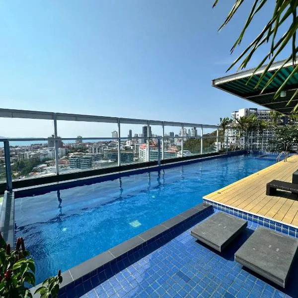 Jomtien Treetops Condo，位于芭堤雅市中心的酒店
