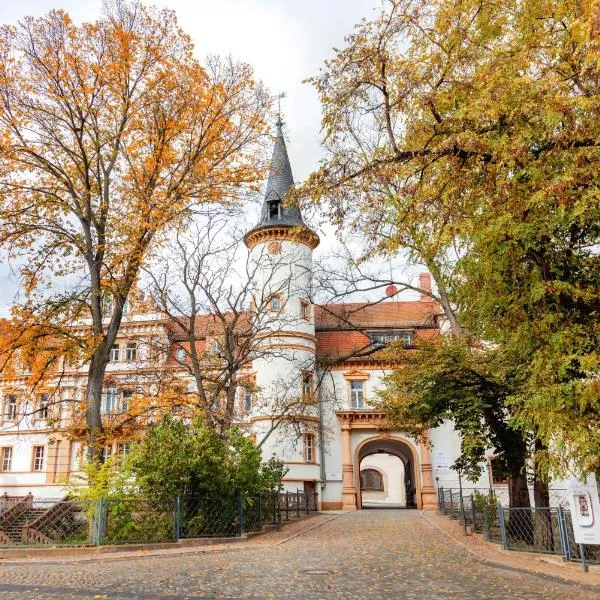 Hotel Schloss Schkopau，位于Schkopau的酒店