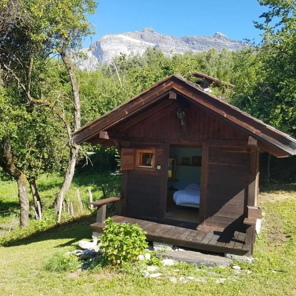 Petit mazot savoyard，位于塞尔沃兹的酒店