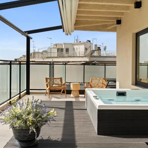 ACRON 12 penthouse Acropolis suites,位于雅典的酒店