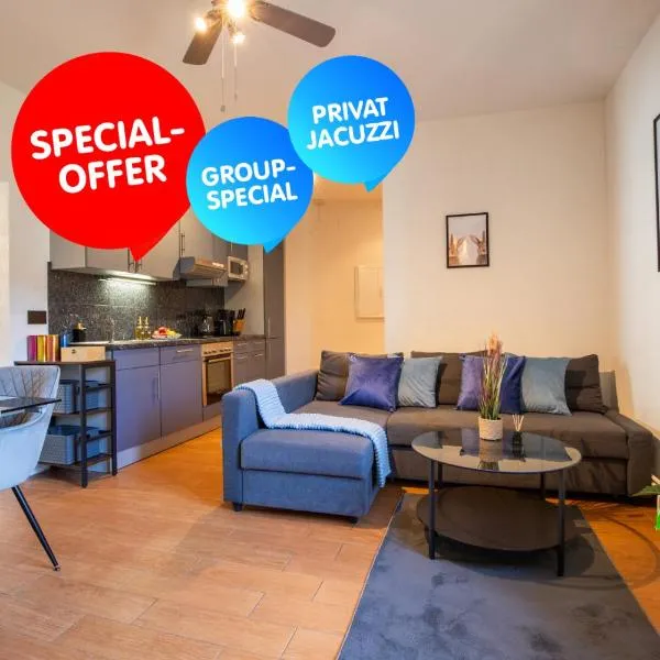 Special ROGER F RABBIT 2 Apartment, Roche Towers, 10-STAR，位于巴塞尔的酒店