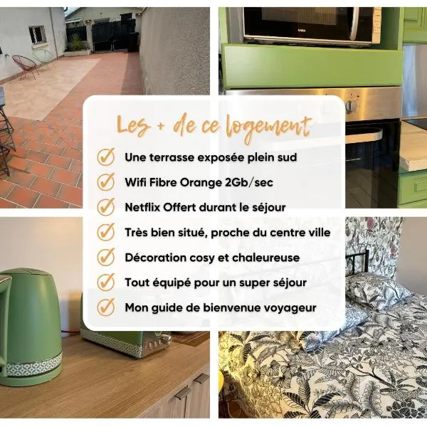 Maison Cosy et Bohème，位于沙托贝尔纳尔的酒店