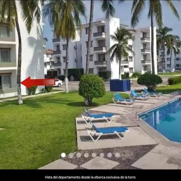 Padrisimo Departamento p6 personas en planta baja，位于曼萨尼约的酒店