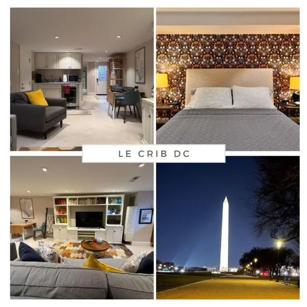 Explore Sights of Washington from Spacious Crib，位于华盛顿的酒店