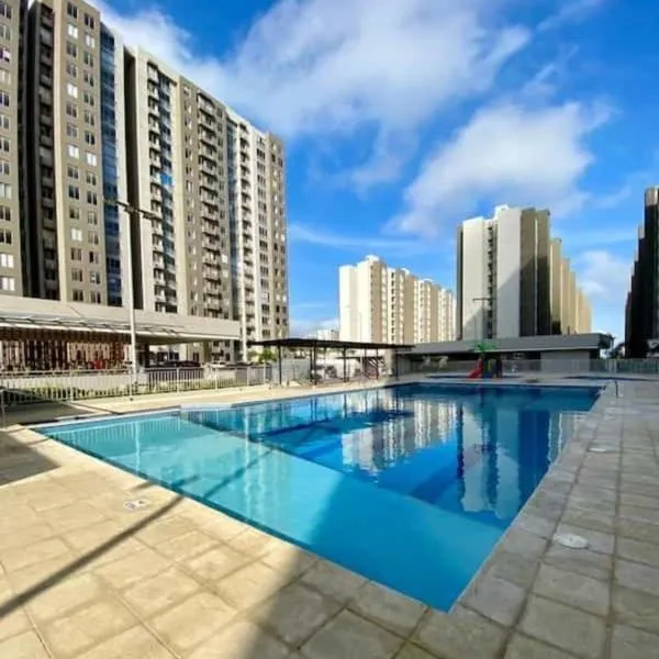 Apartamento con Vista espectacular en Barranquilla，位于巴兰基亚的酒店