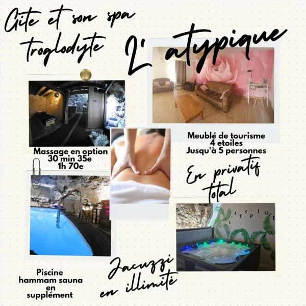 l'atypique des fouleries，位于沙托丹的酒店