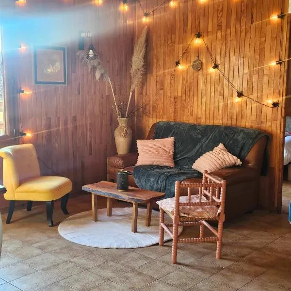 Le chalet des Ecureuils - Vue imprenable sur la Dent du Chat，位于Saint-Jean-de-Chevelu的酒店
