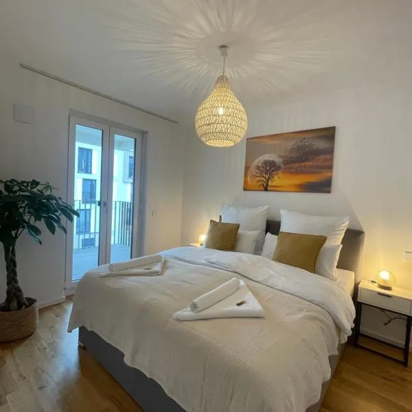 Gemütliches Apartment am BER Flughafen，位于舍讷费尔德的酒店