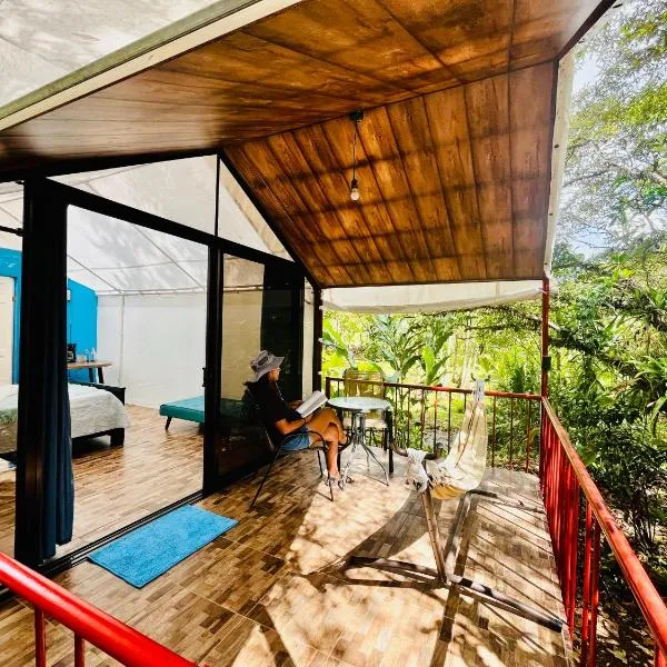 Garza del Sol Glamping Bromelia，位于San Rafael的酒店